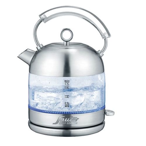 קומקום רטרו 1.7 ליטר Sauter WK984G זכוכית 