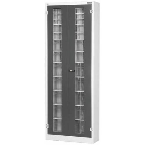 ארון רב תא 45 תאים עם דלתות חלון