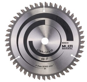להב Multi Material לעץ ואלומיניום "7.25 - 48 שיניים Bosch