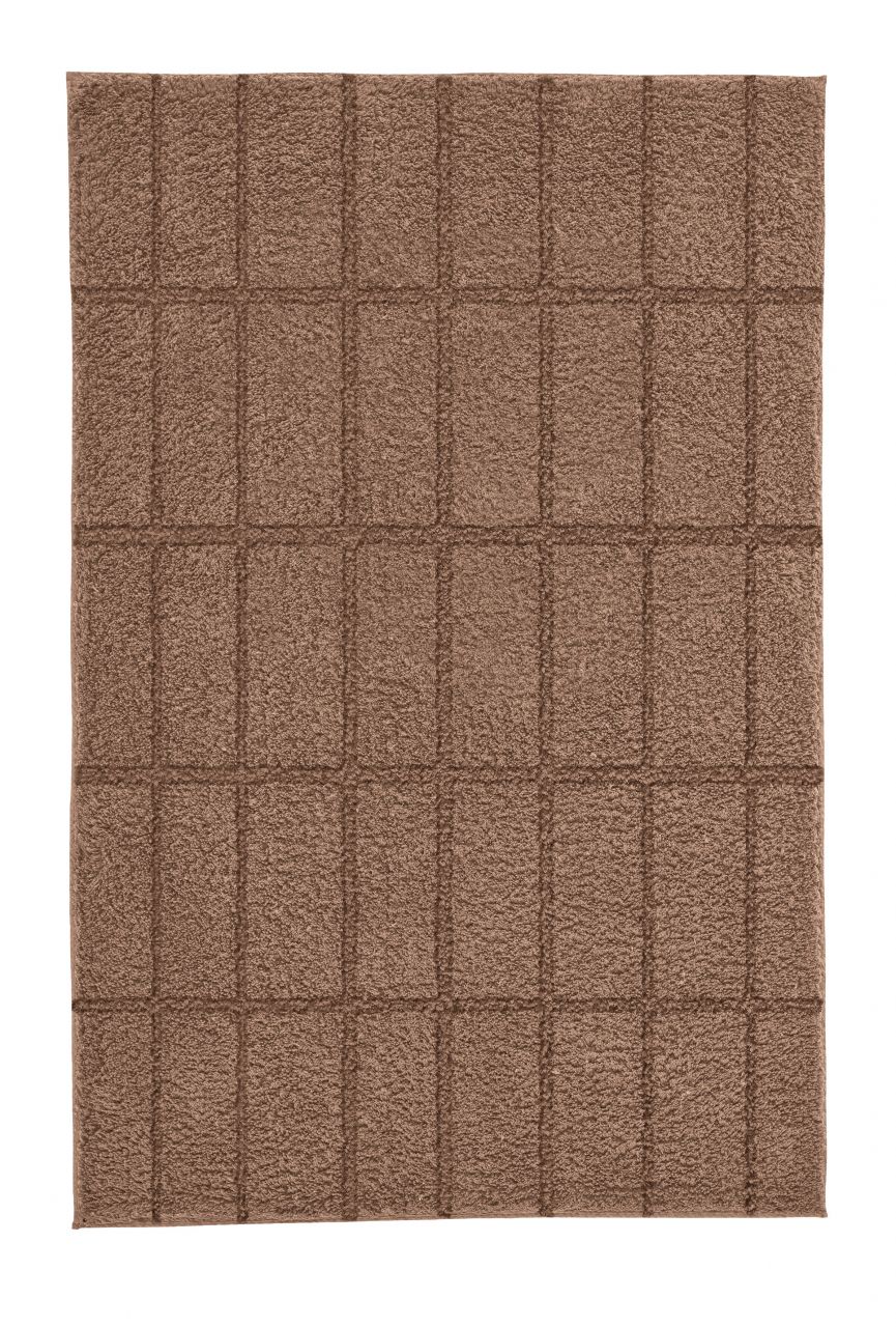 שטיח אמבטיה 100*60 חום kleine wolke
