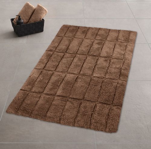 שטיח אמבטיה 100*60 חום kleine wolke
