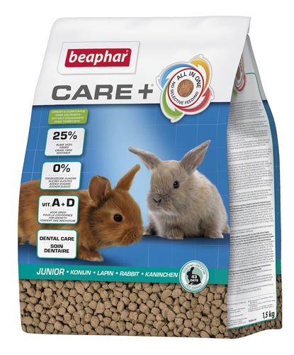 ביהפר קייר Beaphar CARE פלוס מזון לגורי ארנבונים 1.5 ק
