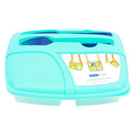 קופסת אוכל מחולקת BPA FREE 