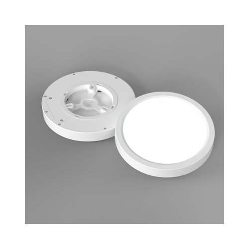  צמוד תקרה דק לבן 3CCT TIME 12W 180MM IP40    