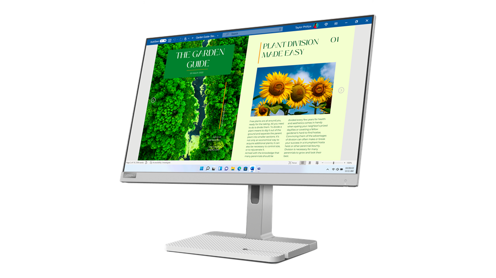 מסך מחשב 24 אינטש Lenovo L24m-40 67A9UAC3IS Full HD לנובו