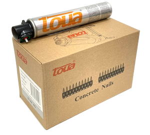 1000 יח מסמר 25 מ"מ ובלון גז לאקדח מסמרים KMR / TOUA