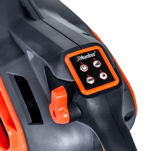 סט מפוח עלים נטען 2X20V Brushless עם זוג סוללות 4Ah ומטען כפול + רצועת שעינה 102903-012