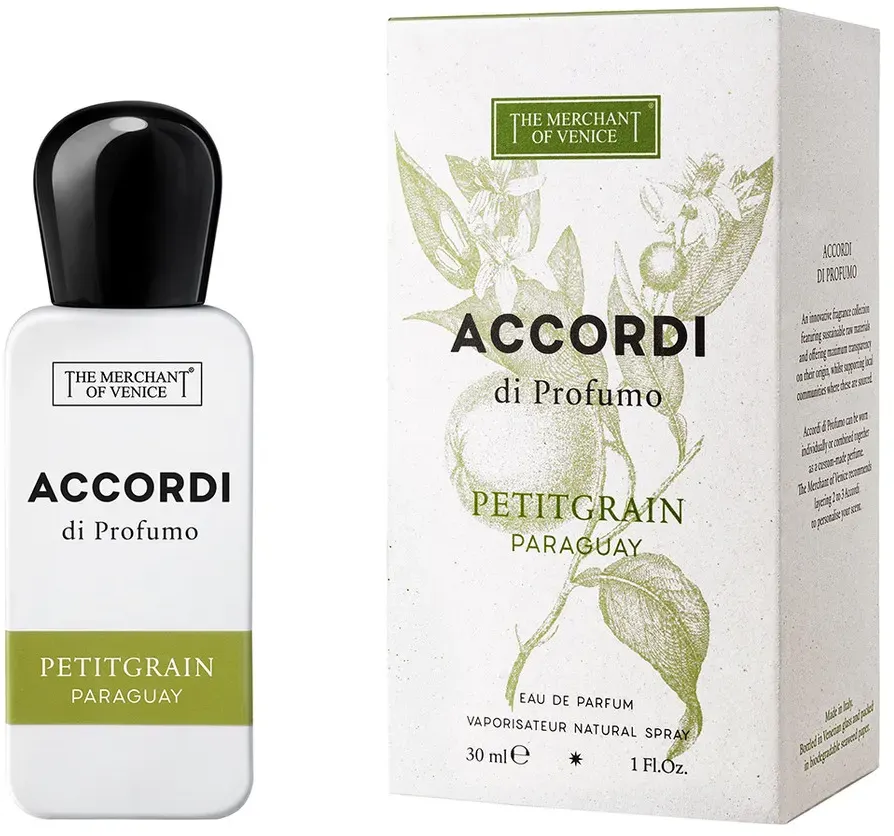 The Merchant of Venice Accordi di Profumo Petitgrain Paraguay