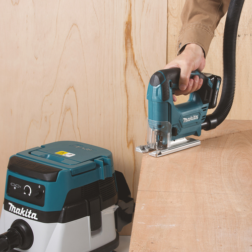 שימוש במסור אנכי 12V נטען גוף MAKITA JV101DZ