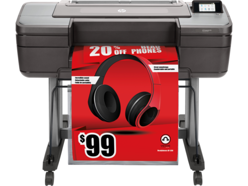 פלוטר HP DesignJet Z6 24-in PostScript Printer