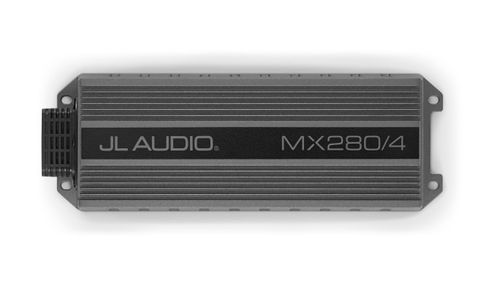 MX280/4 מגבר סטריאו למנועית או אופנוע ים JL Audio