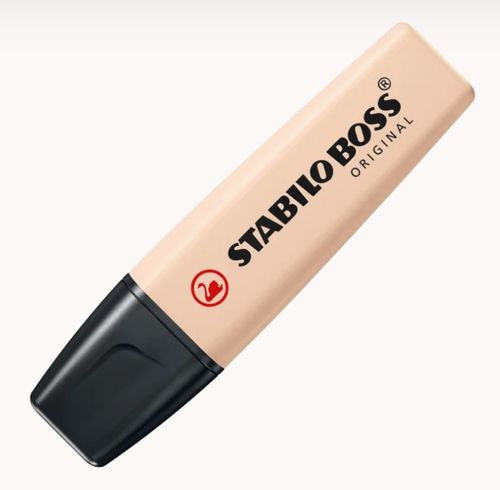 חדש! סט 4 טושי הדגשה גוונים טבעים STABILO BOSS NatureCOLORS