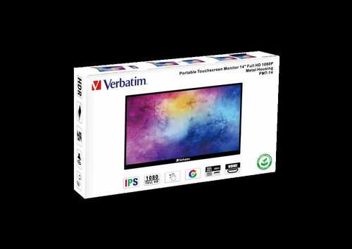 מסך מגע נייד Portable Touchscreen Monitor 17.3 VERBATIM