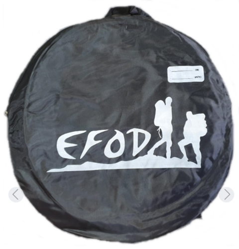 אוהל מקלחת ושירותים לשטח -  EFOD - שחור