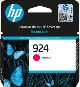ראש דיו אדום מקורי HP 924 4K0U4NE