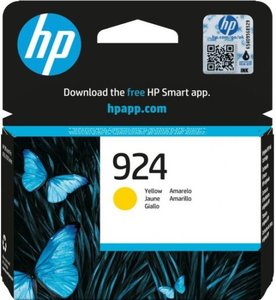 ראש דיו צהוב מקורי HP 924 4K0U5NE