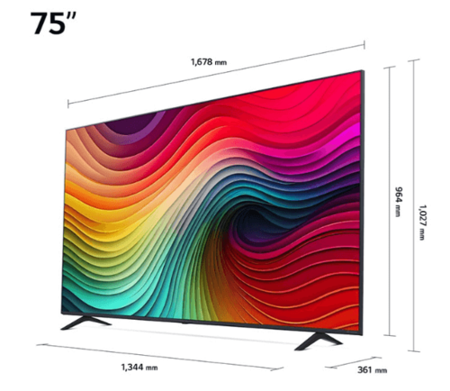 טלוויזיה חכמה LG UHD Smart TV 75