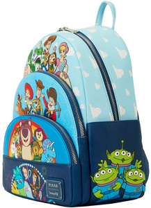 PIXAR Toy Story Movie Collab Triple Pocket Mini Backpack Loungefly
