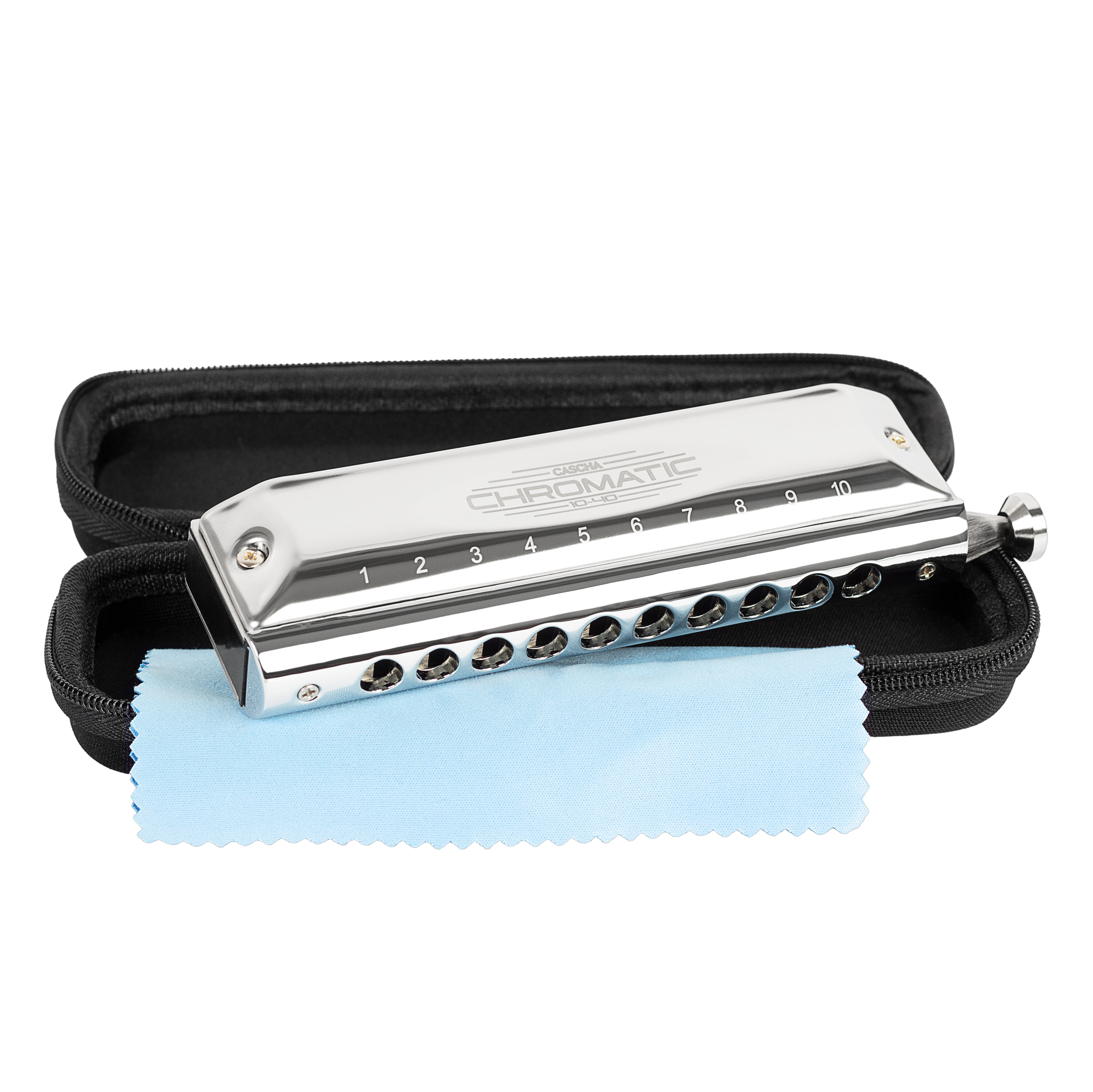 מפוחית כרומטית מקצועית  CASCHA BLUES HH2272