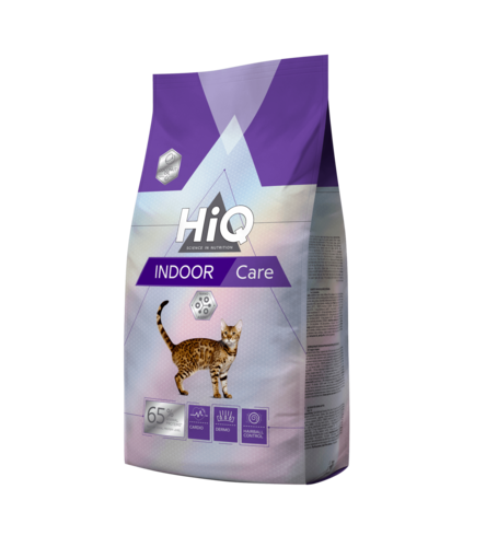 HiQ מזון לחתולים אינדור עוף 6.5 ק