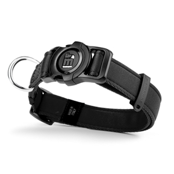 קולר ממו פט שחורה L לכלבים