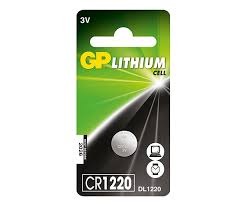 סוללת ליתיום GP 30mA 3V CR1220 יחידה אחת