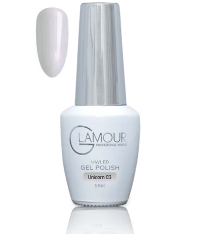 לק ג’ל יוניקורן מס’ 03 Unicorn – מ”ל 17 – Glamour