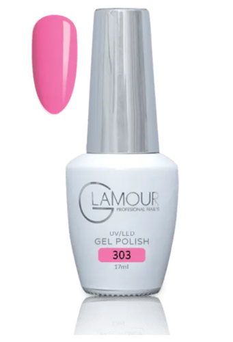 לק ג'ל Glamour - 303