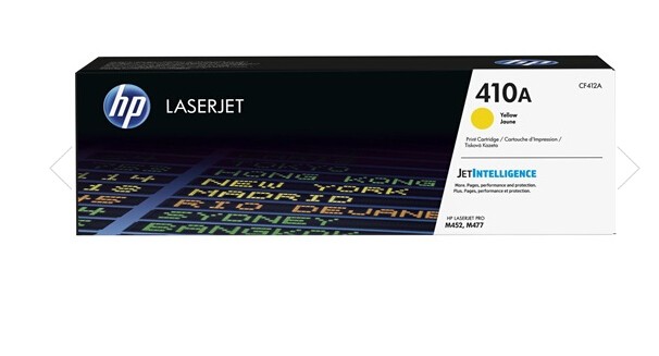  טונר מקורי בצהוב  HP 410A למדפסות    LaserJet‏  CF412A