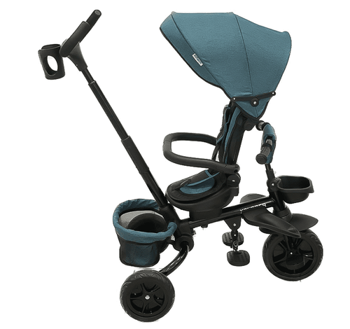 תלת אופן מתקפל דו צדדי 4 ב-1 דגם Xplorer מבית אינפנטי צבע טורקיז
