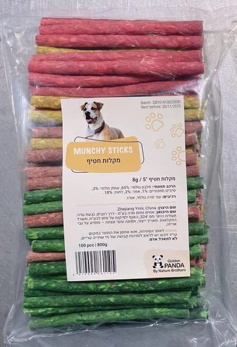 מקלות מנצ' דנטליות 100 יחידות