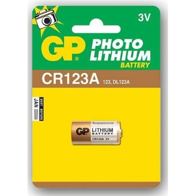 סוללת ליתיום GP CR123A 3V