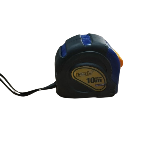 מטר עגול 10M*25MM מקצועי ציפוי גומי 305-123430 KLIPS     
