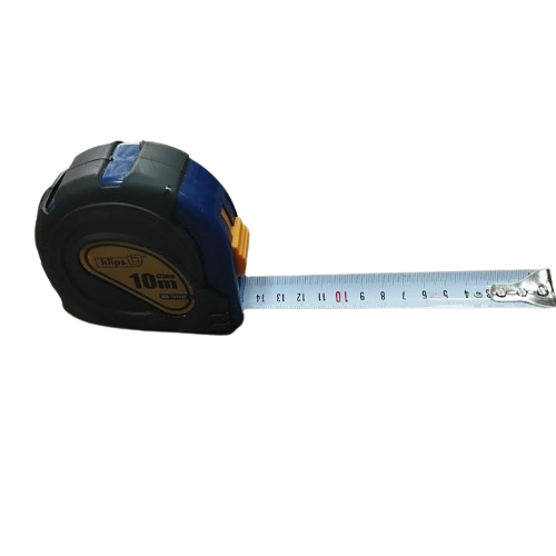 מטר עגול 10M*25MM מקצועי ציפוי גומי 305-123430 KLIPS     