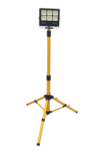 תאורת הצפה 50W QUEEN עם חצובה דגם SM-NT1CP/1X50DL