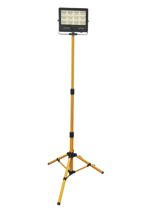 תאורת הצפה 100W QUEEN עם חצובה דגם SM-NT1CP/1X50DL