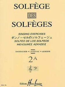 Solfege des Solfeges 2A