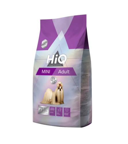 HiQ מזון לכלבים בוגרים מגזעים קטנים עוף 1.8 ק
