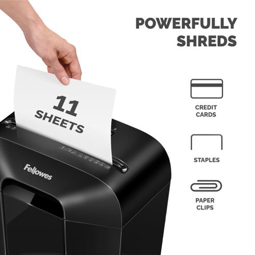 מגרסת נייר Fellowes LX70 שחורה