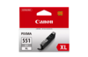 ראש דיו אפור קנון Canon CLI-551BK XL Gray - מקורי