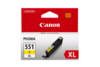 ראש דיו צהוב קנון Canon CLI-551Y XL Yellow - מקורי