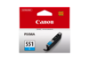 ראש דיו כחול קנון Canon CLI-551C Cyan - מקורי
