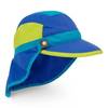 כובע ארוך לילדים כחול / צהוב - SUN CHASER KIDS HAT