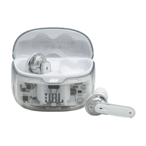 אוזניות אלחוטיות JBL Tune Beam TWS - לבן שקוף (יבואן מקביל)
