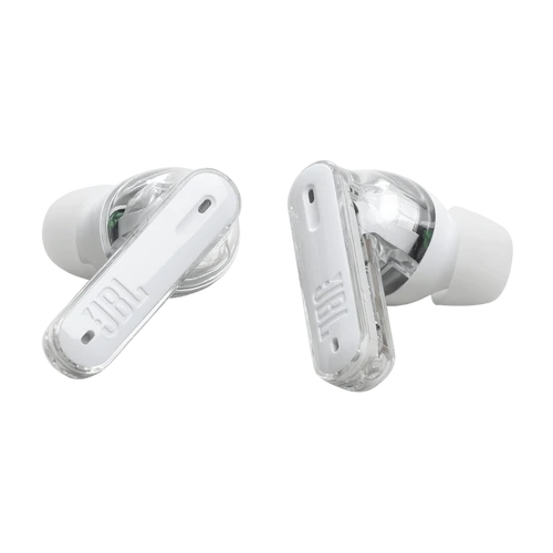 אוזניות אלחוטיות JBL Tune Beam TWS - לבן שקוף (יבואן מקביל)