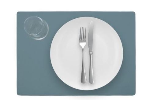 פלייסמט דו צדדי ורוד/תכלת LUNAR pvc placemat