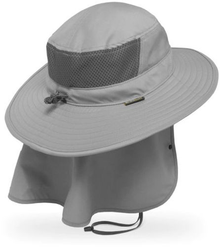 כובע רחב עם הגנה לצוואר חאקי - BACKDROP BOONIE HAT