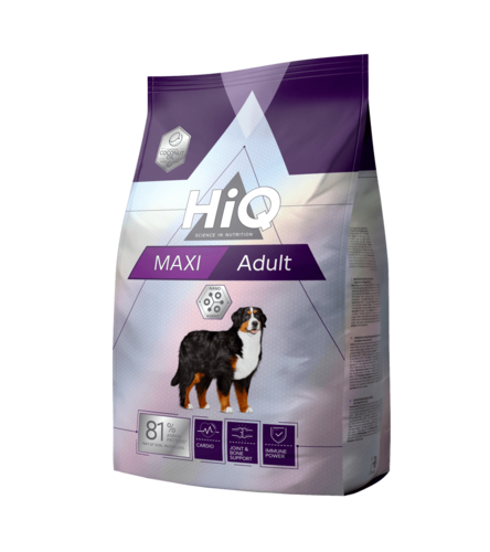 HiQ מזון לכלבים בוגרים מגזעים גדולים עוף 11 ק