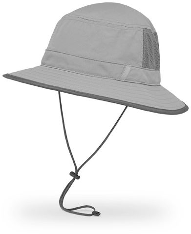 כובע רחב אפור - BRUSHLINE BUCKET