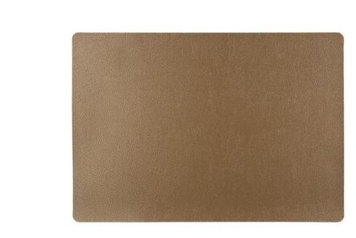 פלייסמט דו צדדי מוקה/נחושת LUNAR pvc placemat